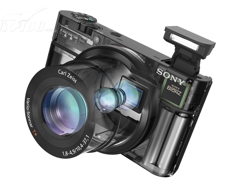 索尼RX100数码相机产品图片13素材-IT168数码相机图片大全